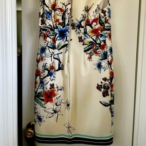 Dress..worn once,pretty embellished print. smoke free home.